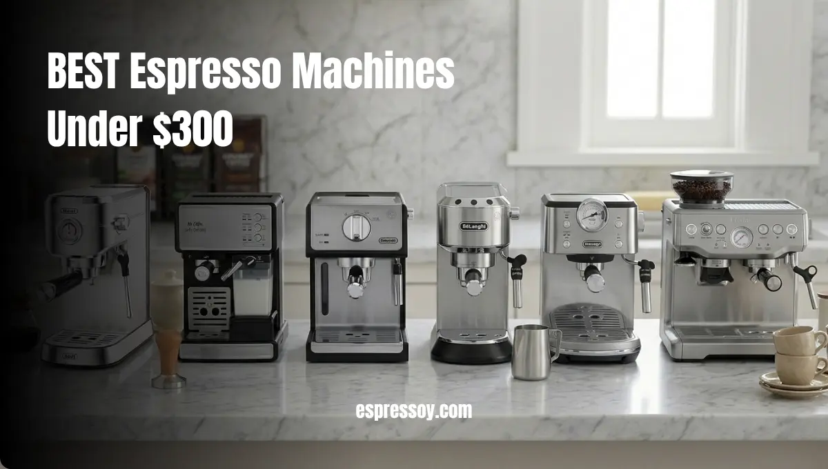 8 Best Espresso Machine under $300 for 2026