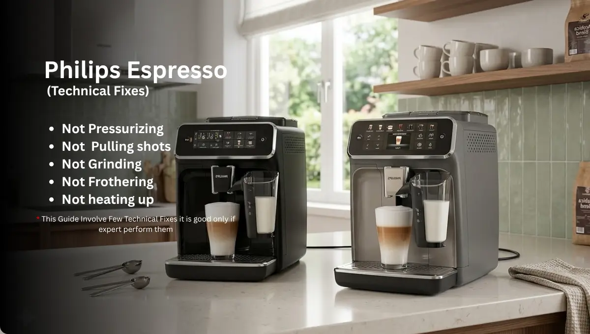 Philips Espresso Not Working (6 Troubleshooting)